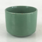Japanese Buddhist Altar Fitting Incense Burner Vtg Light Green glaze Koro Butsug
