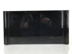 Japanese Buddhist Altar Fitting Lacquer Kyozukue Offering Table Black Gold BA498