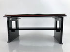 Japanese Buddhist Altar Fitting Lacquer Kyozukue Offering Table Black Red BA374