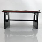 Japanese Buddhist Altar Fitting Lacquer Kyozukue Offering Table Black Red BA374