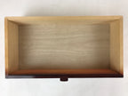 Japanese Buddhist Altar Fitting Lacquer Kyozukue Offering Table Vtg Brown BA242
