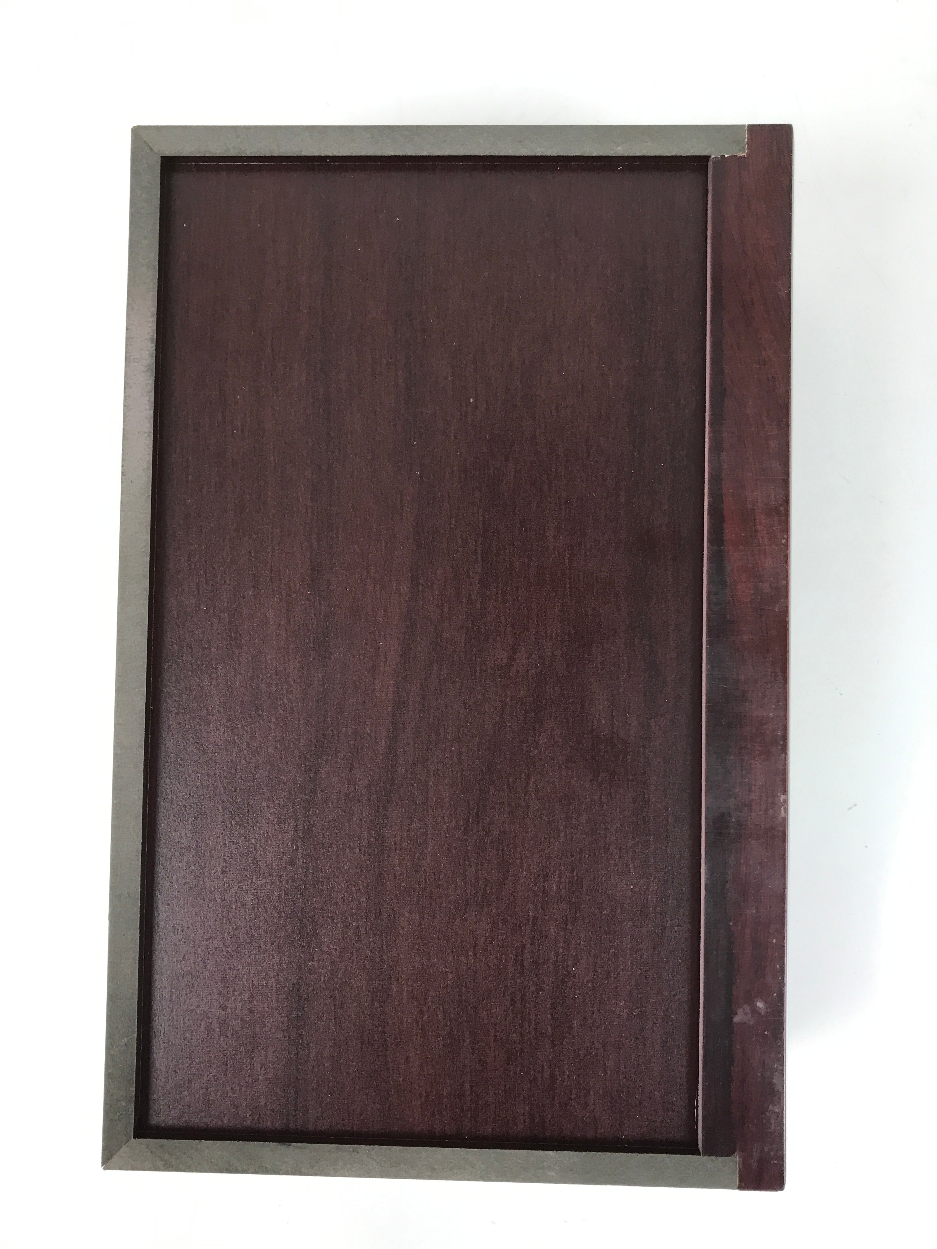 Japanese Buddhist Altar Fitting Lacquer Kyozukue Vtg Offering Table Brown BA600
