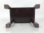 Japanese Buddhist Altar Fitting Lacquer Kyozukue Vtg Offering Table Brown BA600