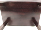 Japanese Buddhist Altar Fitting Lacquer Kyozukue Vtg Offering Table Brown BA600