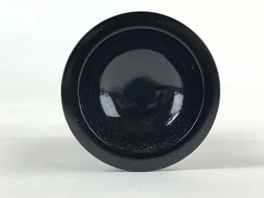 Japanese Buddhist Altar Fitting Lacquer Replica Flower Vase Vtg Lotus Leaf BA93