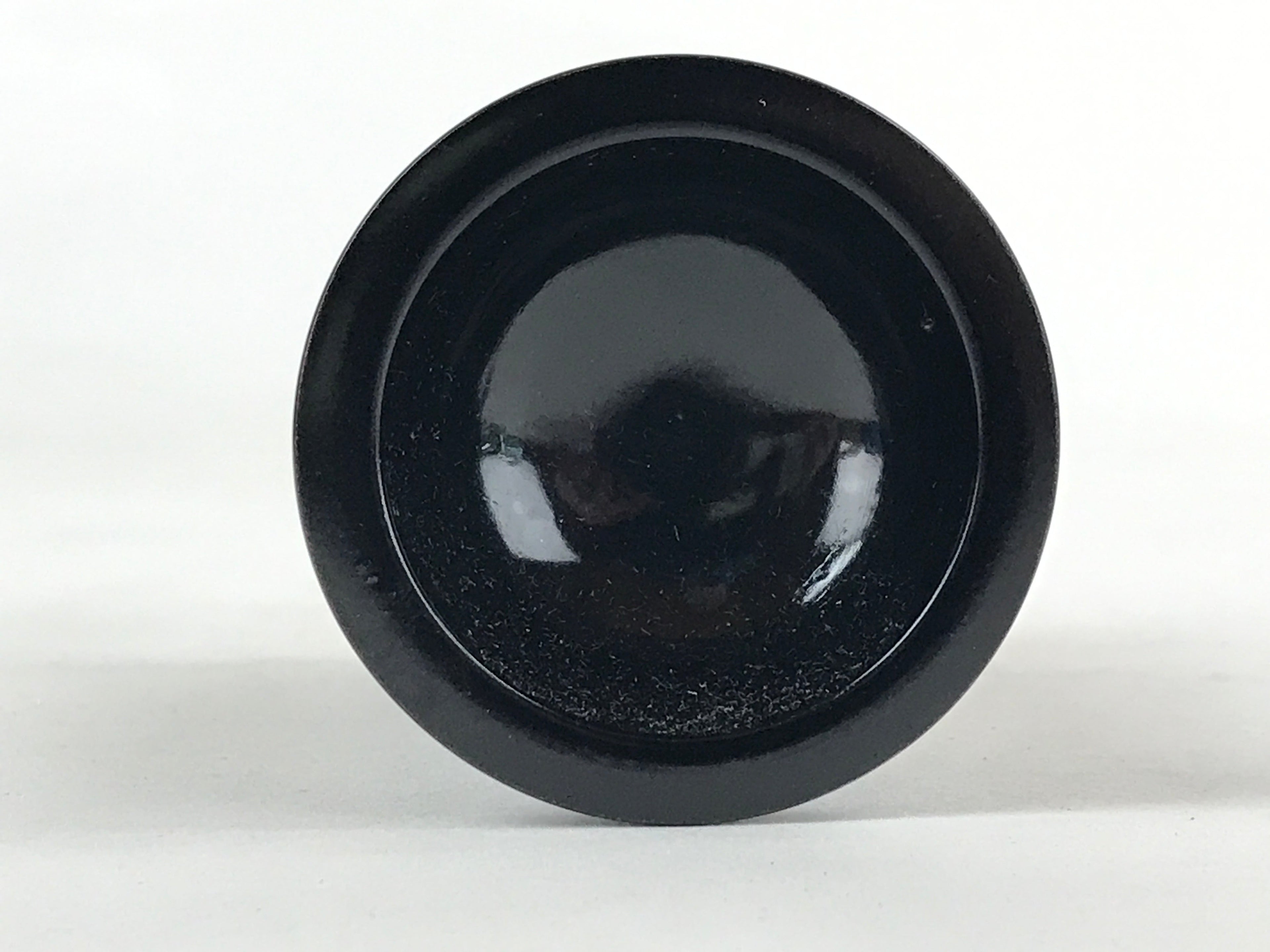 Japanese Buddhist Altar Fitting Lacquer Replica Flower Vase Vtg Lotus Leaf BA93