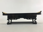 Japanese Buddhist Altar Fitting Lacquered Kyozukue Offering Table Vtg Gold BA50