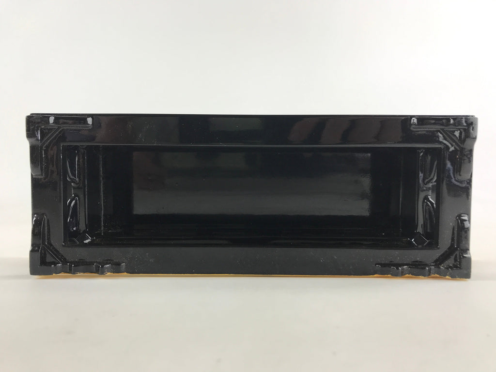 Japanese Buddhist Altar Fitting Lacquered Kyozukue Offering Table Vtg Gold BA50