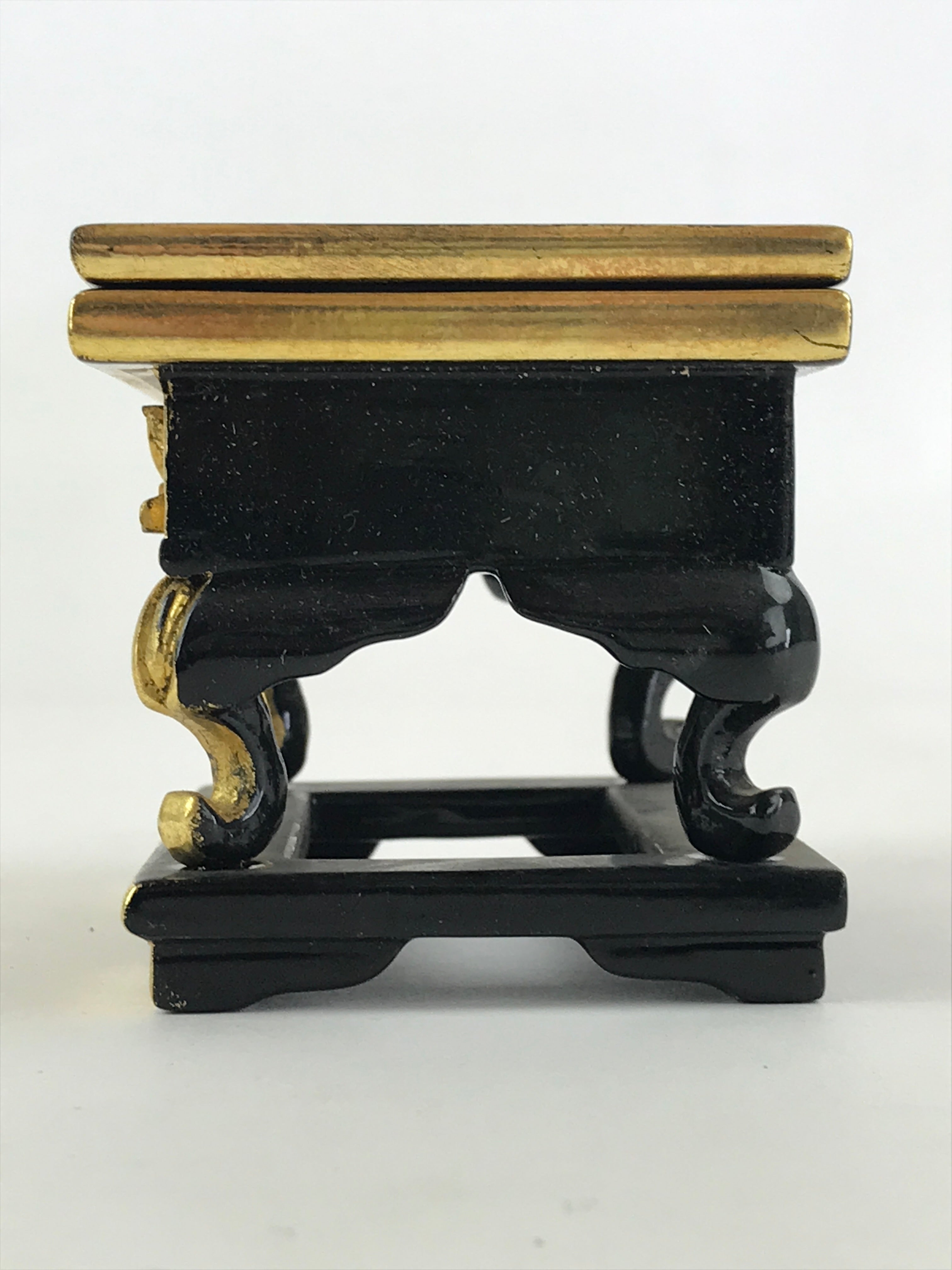 Japanese Buddhist Altar Fitting Lacquered Kyozukue Offering Table Wood ...