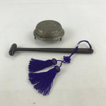 Japanese Buddhist Altar Fitting Metal Bell Shogo Musical Instrument BU999