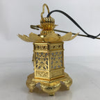 Japanese Buddhist Altar Fitting Metal Butsudan Hanging Lantern Tsuri Toro BA348