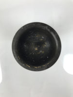 Japanese Buddhist Altar Fitting Metal Candle Stand Vtg Shokudai Brown BA772