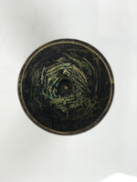 Japanese Buddhist Altar Fitting Metal Candle Stand Vtg Shokudai Brown BA789