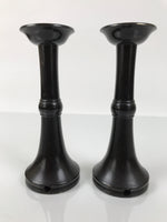 Japanese Buddhist Altar Fitting Metal Electric Candle Stand Shokudai 2pc BA746