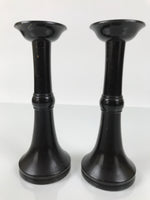 Japanese Buddhist Altar Fitting Metal Electric Candle Stand Shokudai 2pc BA746