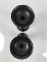 Japanese Buddhist Altar Fitting Metal Electric Candle Stand Shokudai 2pc BA746