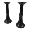 Japanese Buddhist Altar Fitting Metal Electric Candle Stand Shokudai 2pc BA746