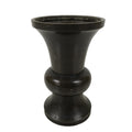Japanese Buddhist Altar Fitting Metal Flower Vase Hanatate Butsugu Brown BA724