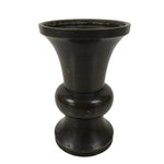 Japanese Buddhist Altar Fitting Metal Flower Vase Hanatate Butsugu Brown BA724