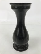 Japanese Buddhist Altar Fitting Metal Flower Vase Hanatate Butsugu Brown BA725