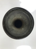 Japanese Buddhist Altar Fitting Metal Flower Vase Hanatate Butsugu Brown BA725