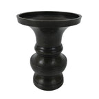 Japanese Buddhist Altar Fitting Metal Flower Vase Hanatate Butsugu Brown BA726
