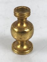 Japanese Buddhist Altar Fitting Metal Flower Vase Hanatate Butsugu Gold BA647