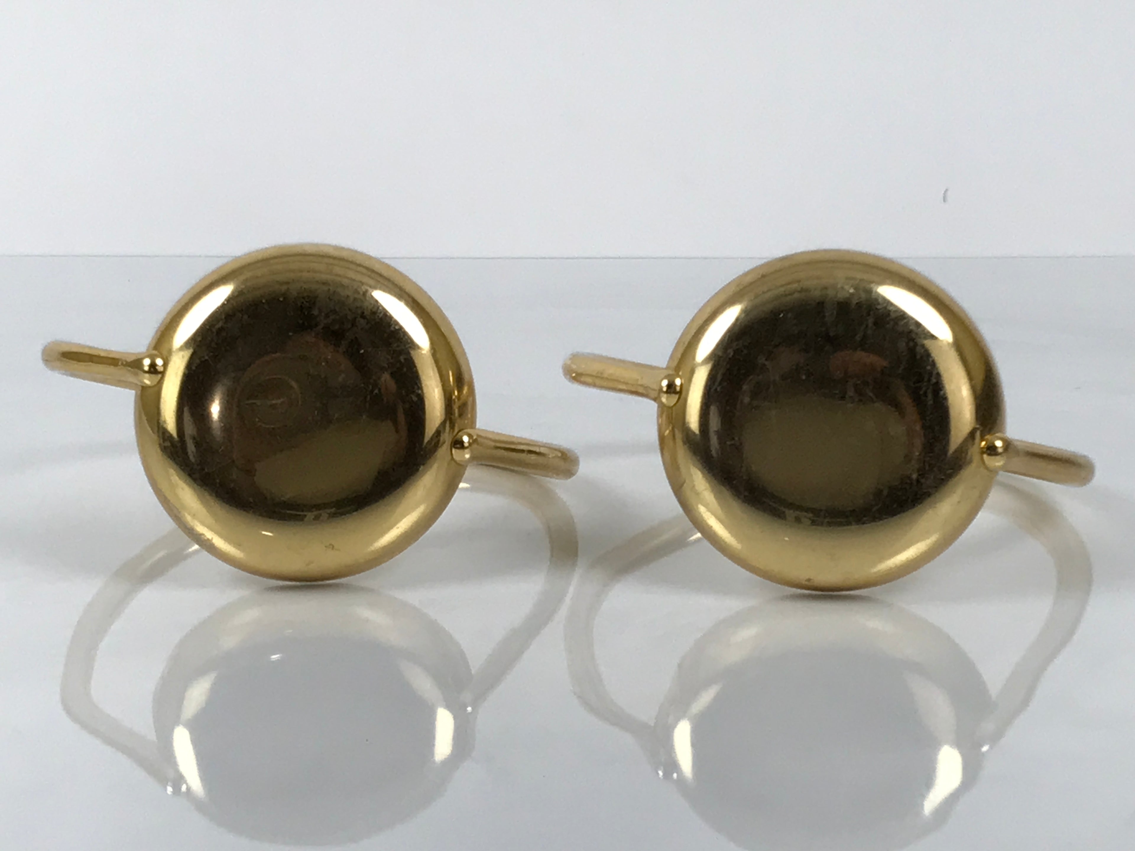 Japanese Buddhist Altar Fitting Metal Hanging Lantern Rinto 2pc Spare Part BA796