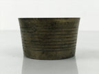 Japanese Buddhist Altar Fitting Metal Incense Burner Vtg Koro Cup Gold BA814