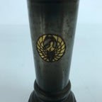 Japanese Buddhist Altar Fitting Metal Incense Holder Vtg Senkousashi Mon BA398