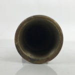 Japanese Buddhist Altar Fitting Metal Incense Holder Vtg Senkousashi Mon BA398