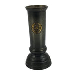 Japanese Buddhist Altar Fitting Metal Incense Holder Vtg Senkousashi Mon BA398