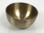 Japanese Buddhist Altar Fitting Metal Orin Bell Singing Bowl Wood Stand BA903