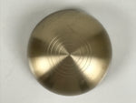 Japanese Buddhist Altar Fitting Metal Orin Bell Singing Bowl Wood Stand BA903