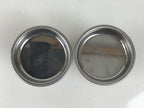 Japanese Buddhist Altar Fitting Metal Rice Offering Cup 2pc Butsugu Brown BA668