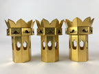 Japanese Buddhist Altar Fitting Octagon Offering Stand Kuge 6pc Wood Box BA171