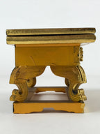 Japanese Buddhist Altar Fitting Offering Table Vtg Maejyoku Uwajyoku Gold BA206