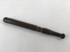 Japanese Buddhist Altar Fitting Orin Bell Singing Bowl Vtg Lacquered Stand BA127