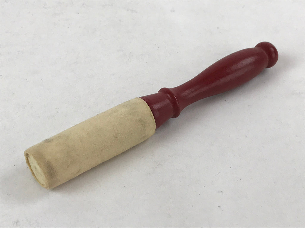 Japanese Buddhist Altar Fitting Orin Bell Singing Bowl Vtg Pillow Striker BA116