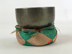 Japanese Buddhist Altar Fitting Orin Bell Singing Bowl Vtg Pillow Striker BA116