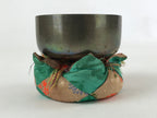 Japanese Buddhist Altar Fitting Orin Bell Singing Bowl Vtg Pillow Striker BA116