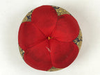 Japanese Buddhist Altar Fitting Orin Bell Singing Bowl Vtg Pillow Striker BA165