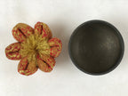 Japanese Buddhist Altar Fitting Orin Bell Singing Bowl Vtg Pillow Striker BA244