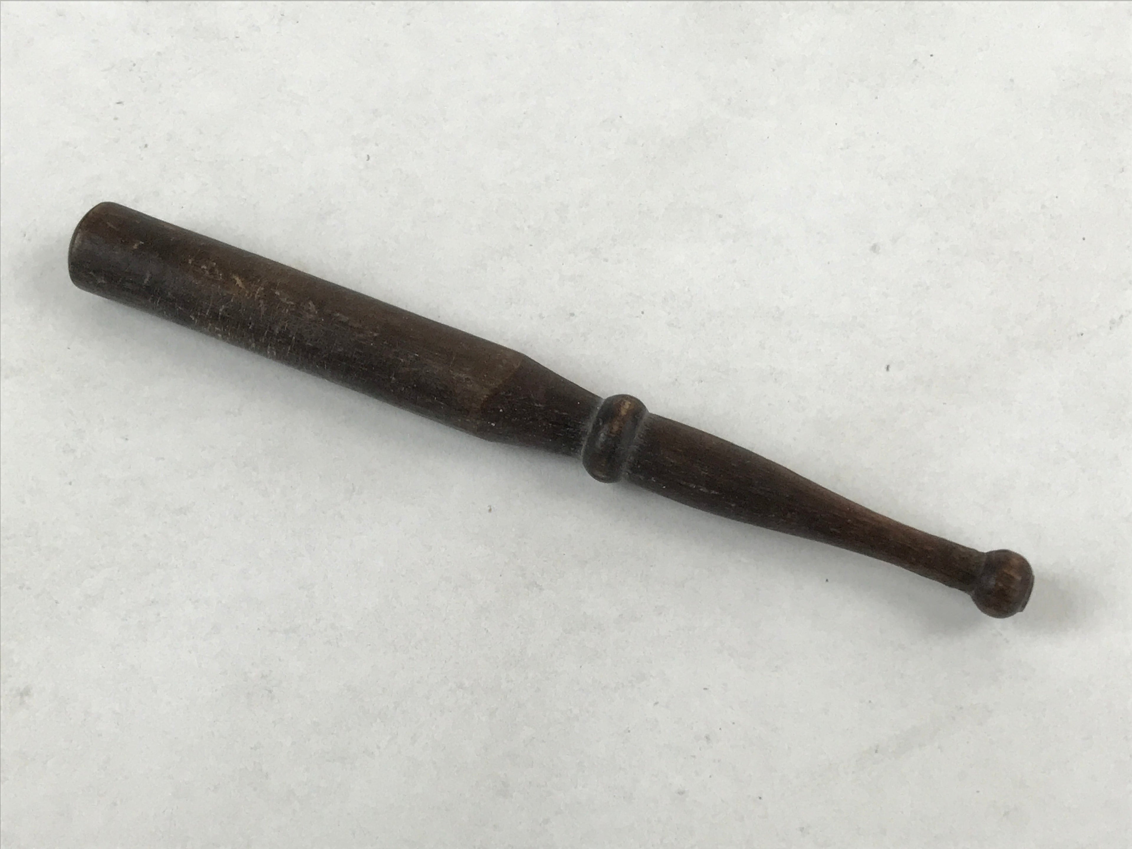 Japanese Buddhist Altar Fitting Orin Bell Singing Bowl Vtg Pillow Striker BA244