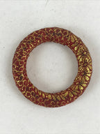 Japanese Buddhist Altar Fitting Orin Bell Vtg Bronze Bowl Pillow Striker BA62