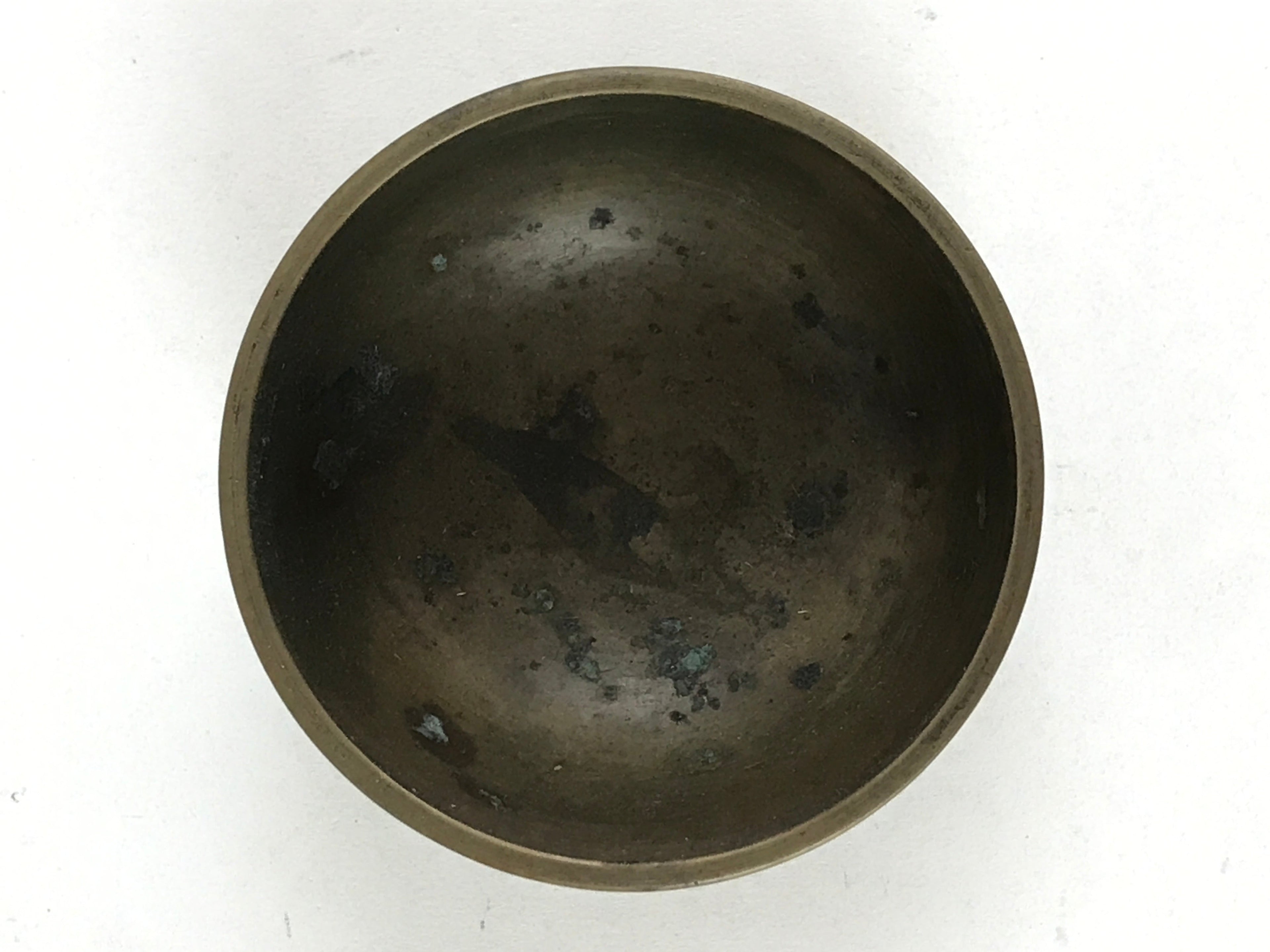 Japanese Buddhist Altar Fitting Orin Bell Vtg Bronze Bowl Pillow Striker BA62