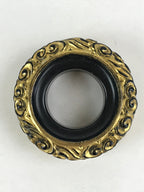 Japanese Buddhist Altar Fitting Orin Bell Vtg Bronze Bowl Pillow Striker BA62