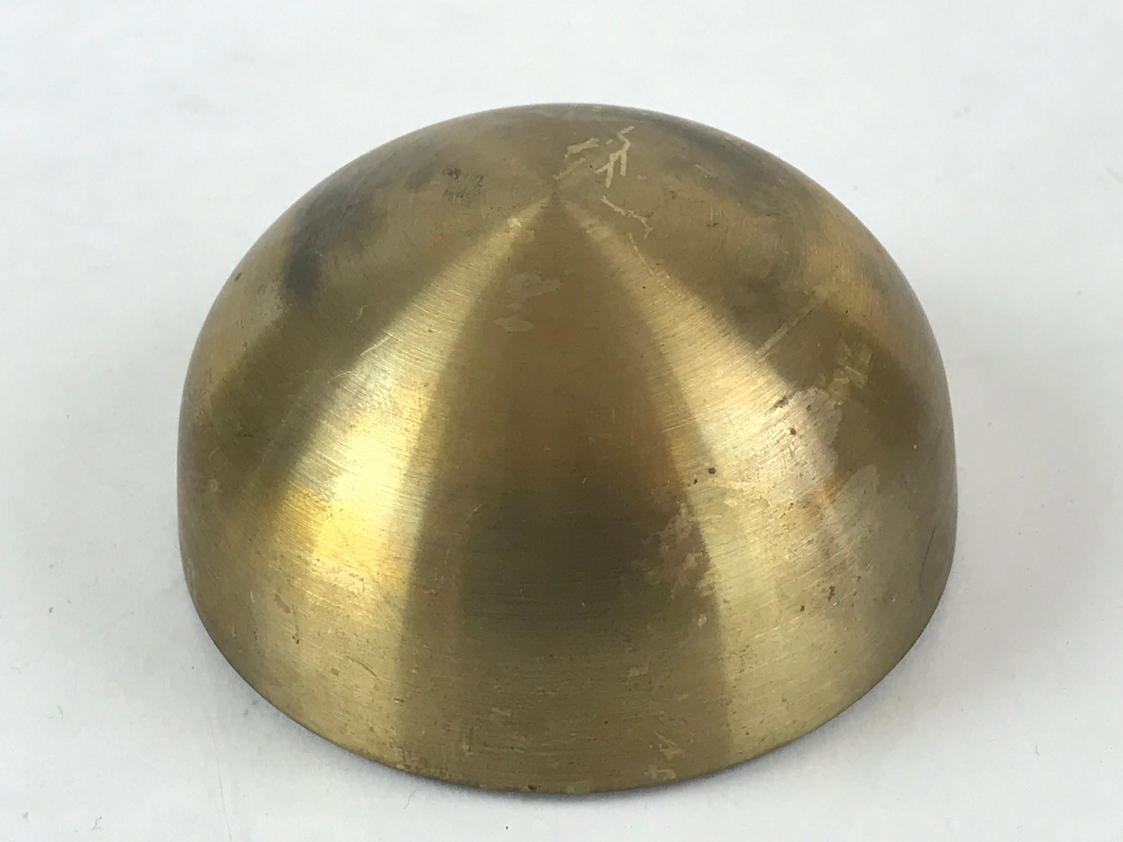 Japanese Buddhist Altar Fitting Orin Bell Vtg Singing Bowl Pillow Striker Butsugu