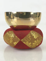 Japanese Buddhist Altar Fitting Orin Bell Vtg Singing Bowl Pillow Striker Butsugu