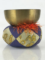 Japanese Buddhist Altar Fitting Orin Bell Vtg Singing Bowl Pillow Striker Butsugu